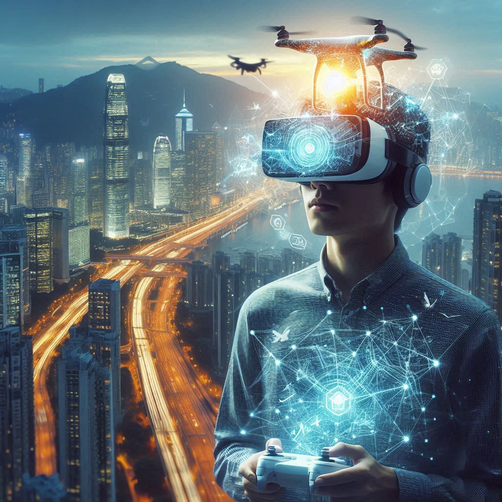 How Drones + VR Work Together